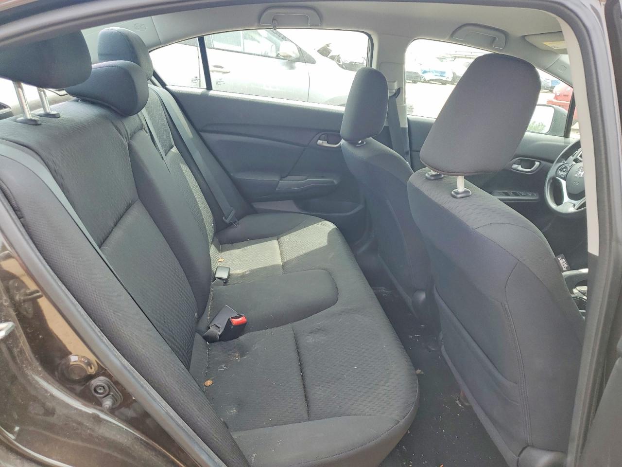 2014 Honda Civic Lx Brown vin: 2HGFB2F52EH527609