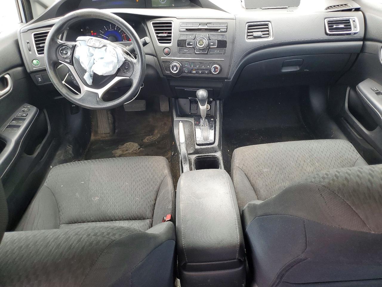 2014 Honda Civic Lx Silver vin: 2HGFB2F52EH529697