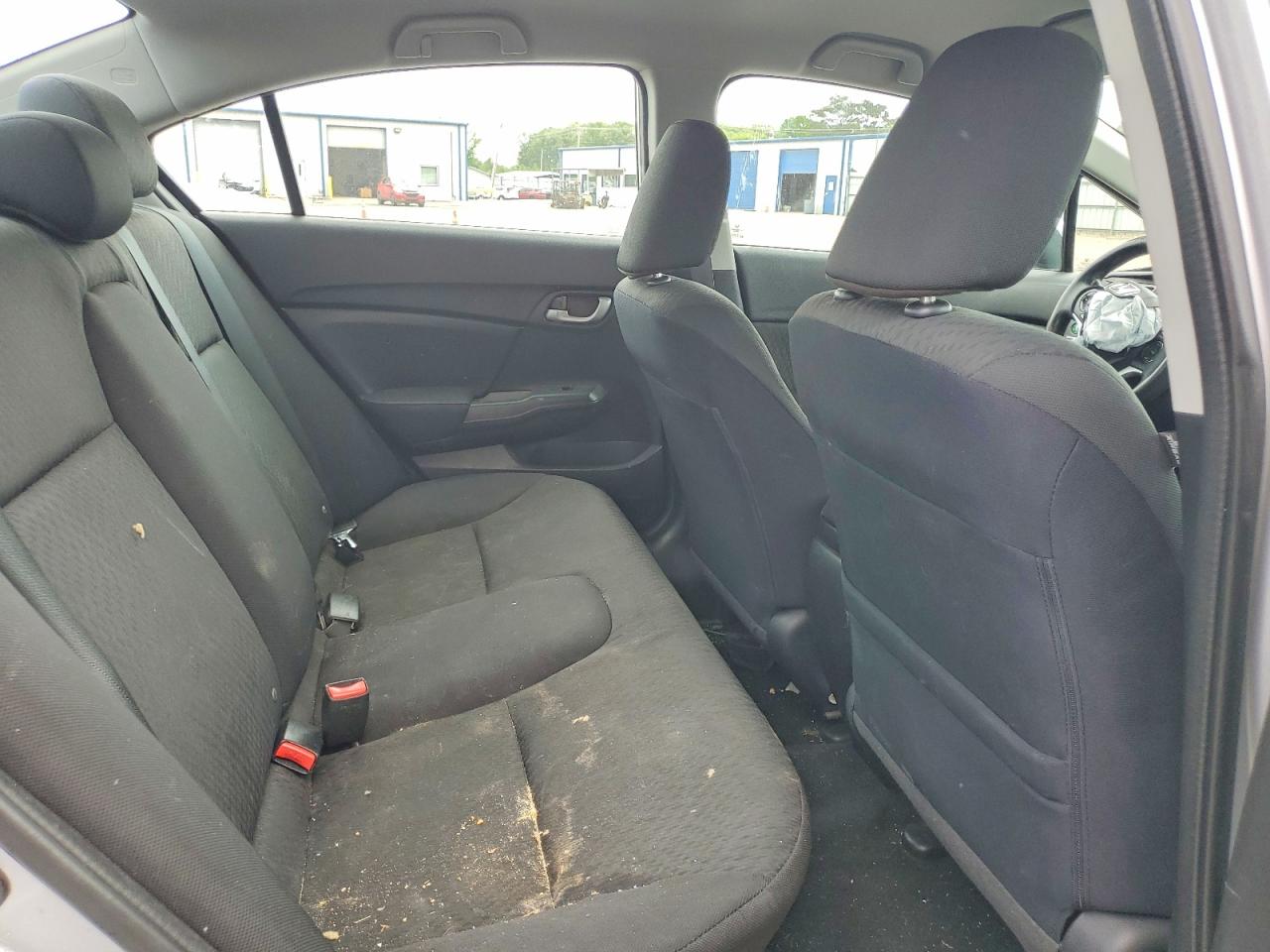 2014 Honda Civic Lx Silver vin: 2HGFB2F52EH529697