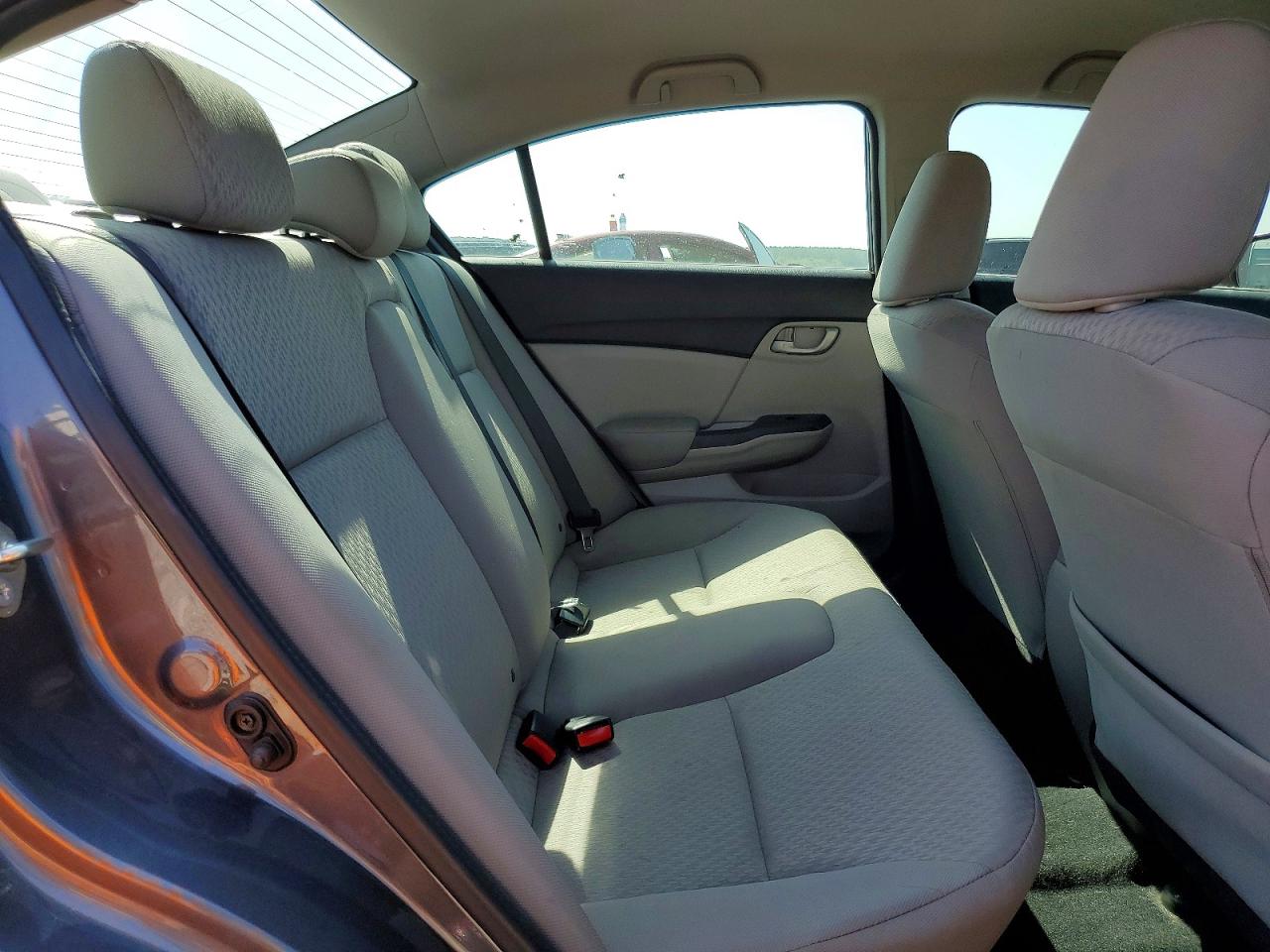 2014 Honda Civic Lx Gray vin: 2HGFB2F52EH532454