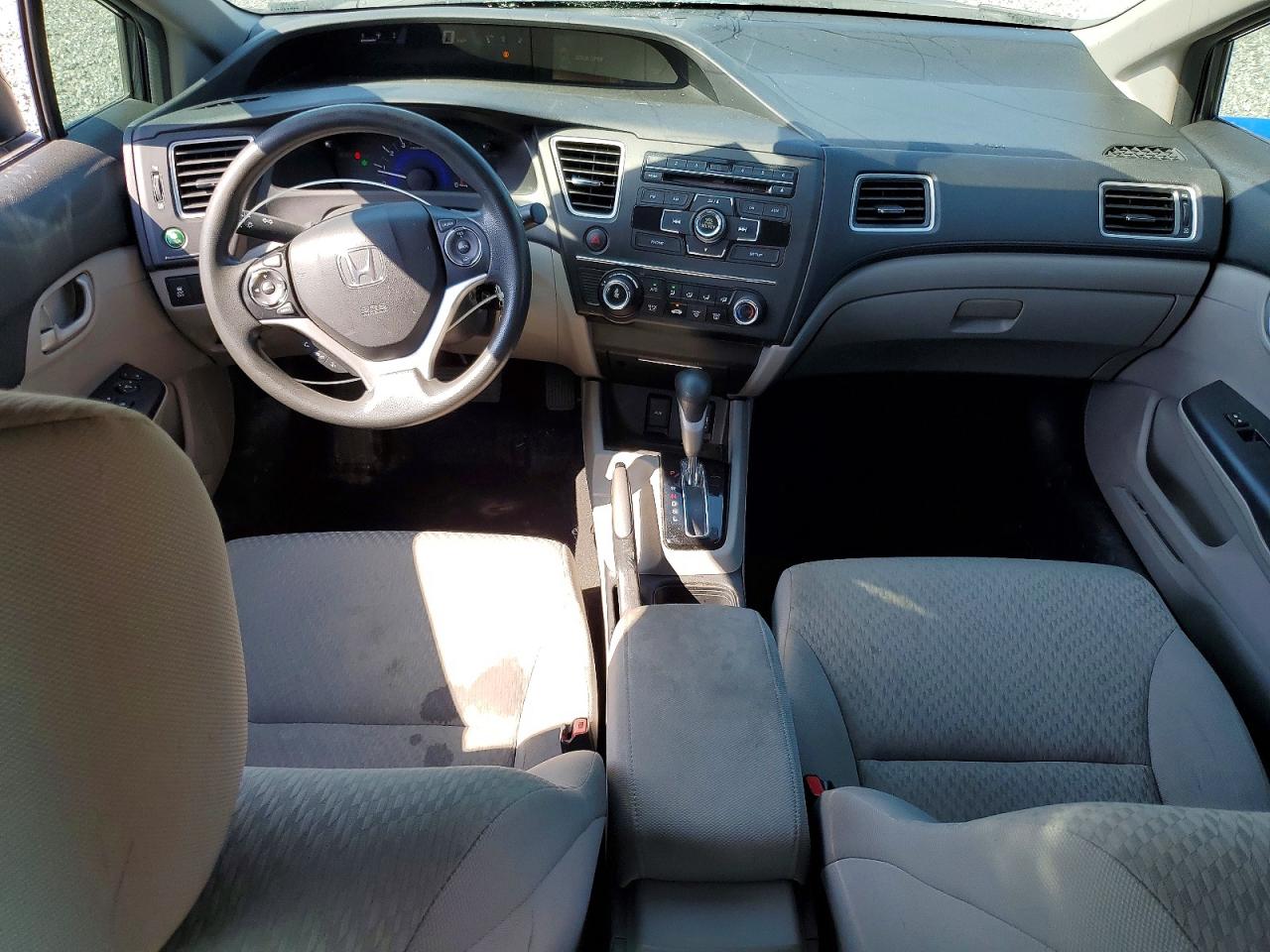2014 Honda Civic Lx Gray vin: 2HGFB2F52EH532454