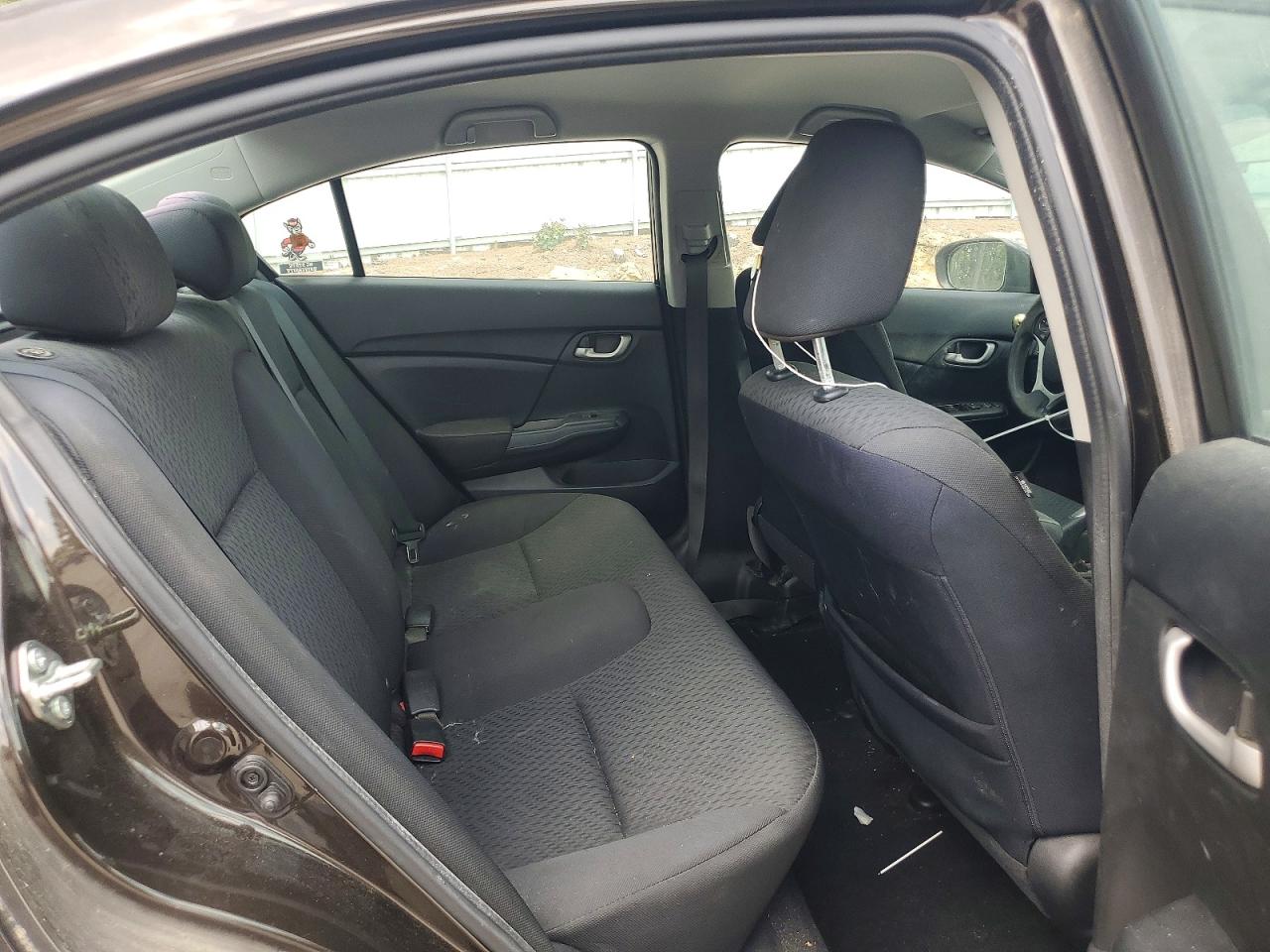 2014 Honda Civic Lx Brown vin: 2HGFB2F52EH539436