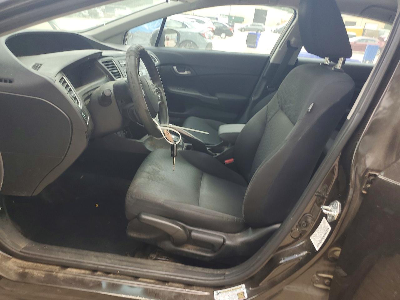 2014 Honda Civic Lx Brown vin: 2HGFB2F52EH539436