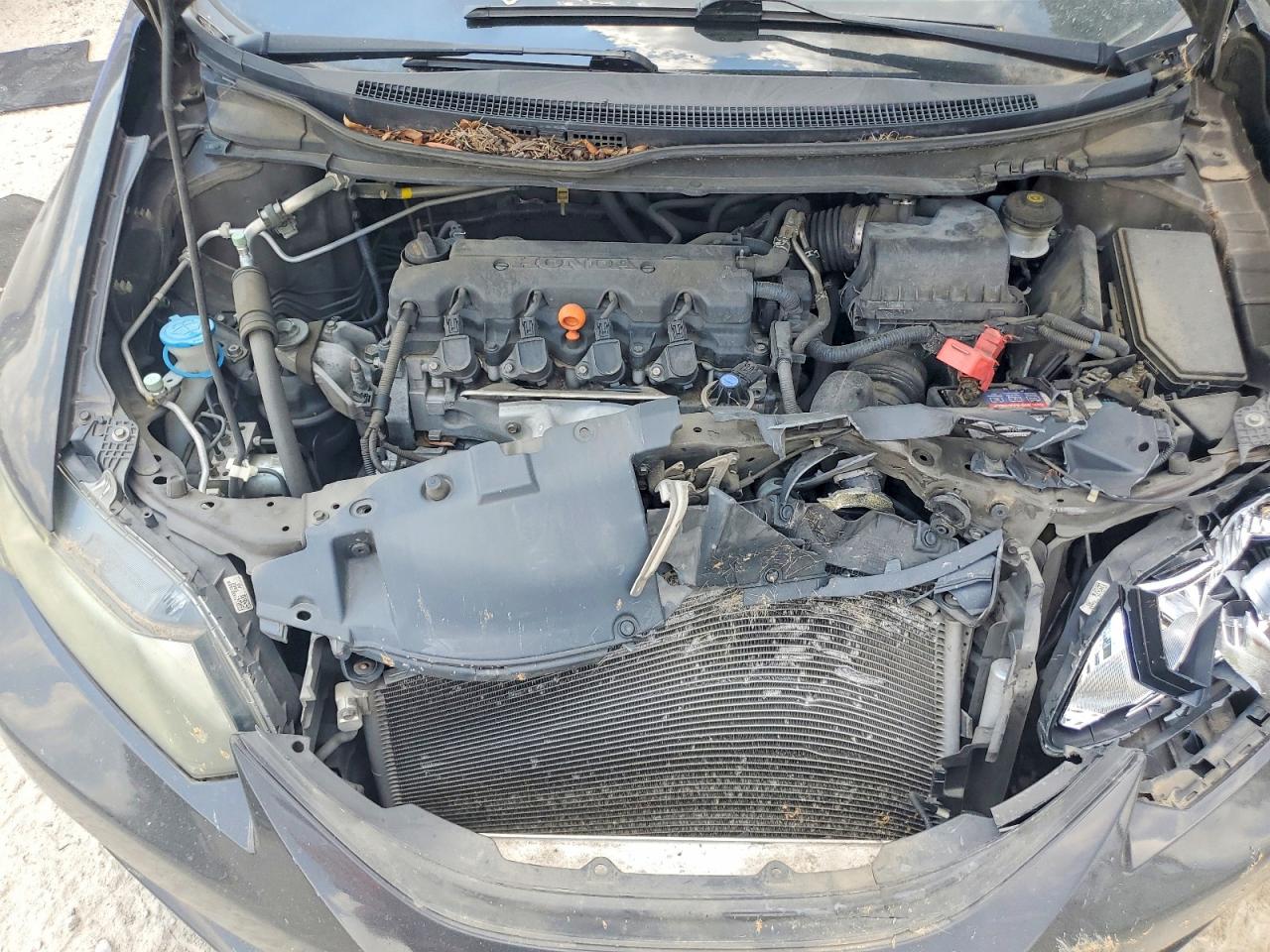 2014 Honda Civic Lx Brown vin: 2HGFB2F52EH539436