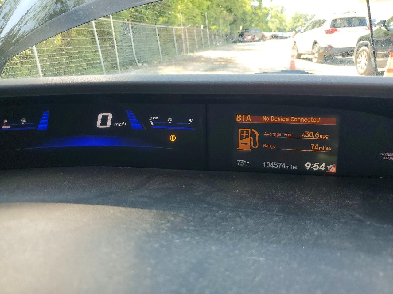 2014 Honda Civic Lx Brown vin: 2HGFB2F52EH548301