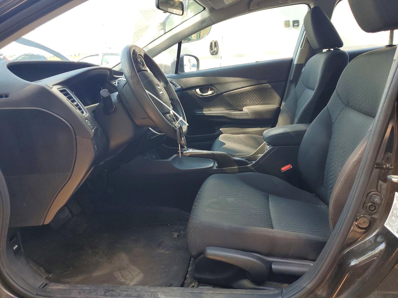 2014 Honda Civic Lx Brown vin: 2HGFB2F52EH548301