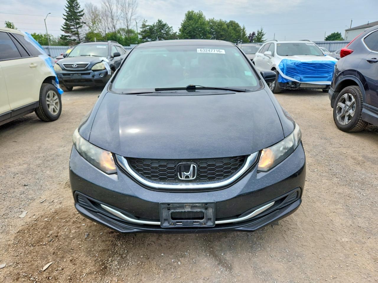 2015 Honda Civic Lx Black vin: 2HGFB2F52FH000574