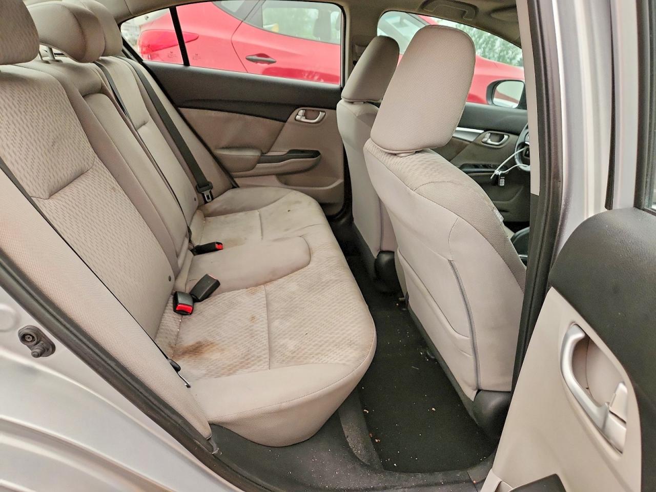 2015 Honda Civic Lx Silver vin: 2HGFB2F52FH012773