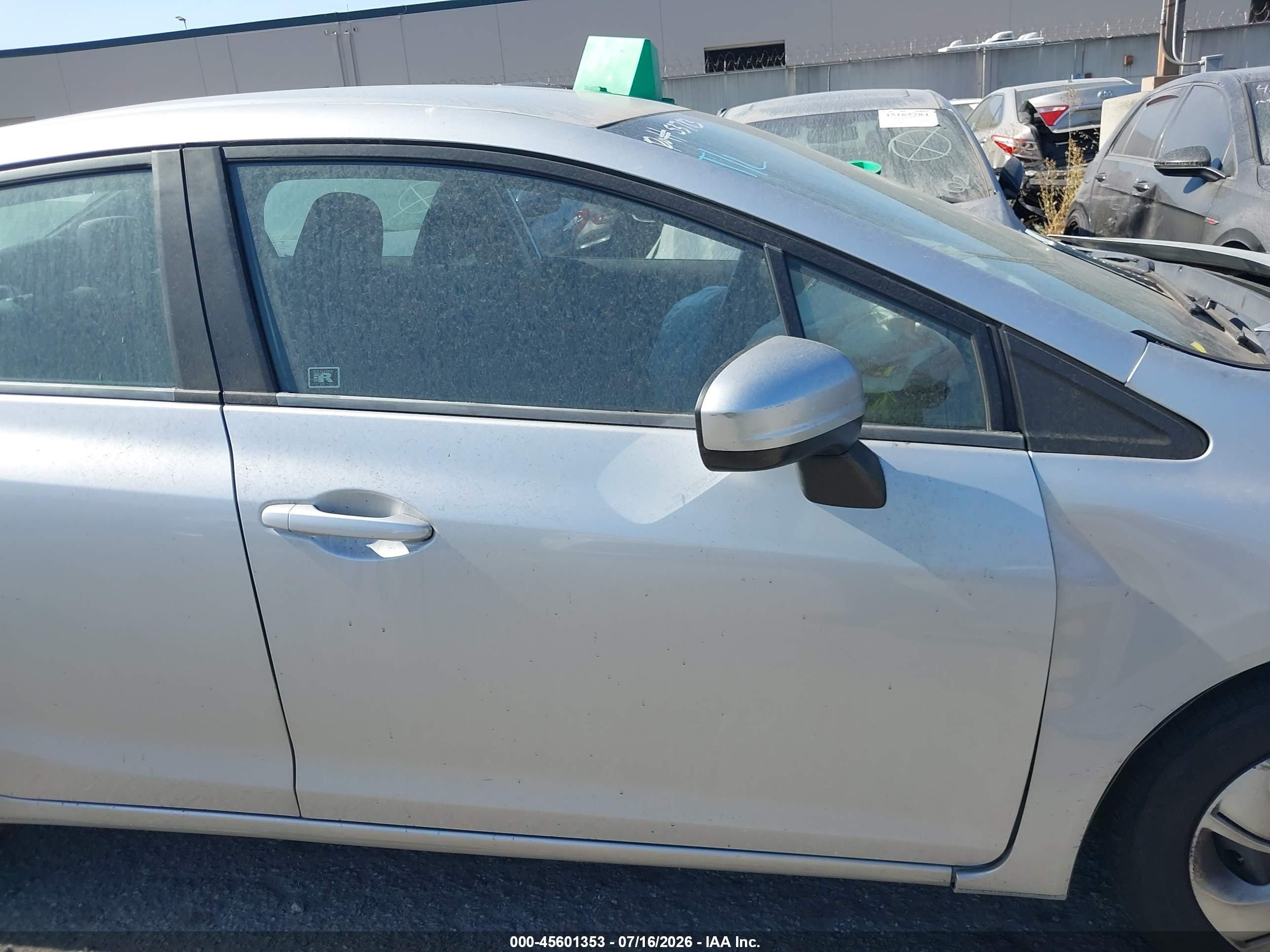2015 Honda Civic Lx Silver vin: 2HGFB2F52FH534688