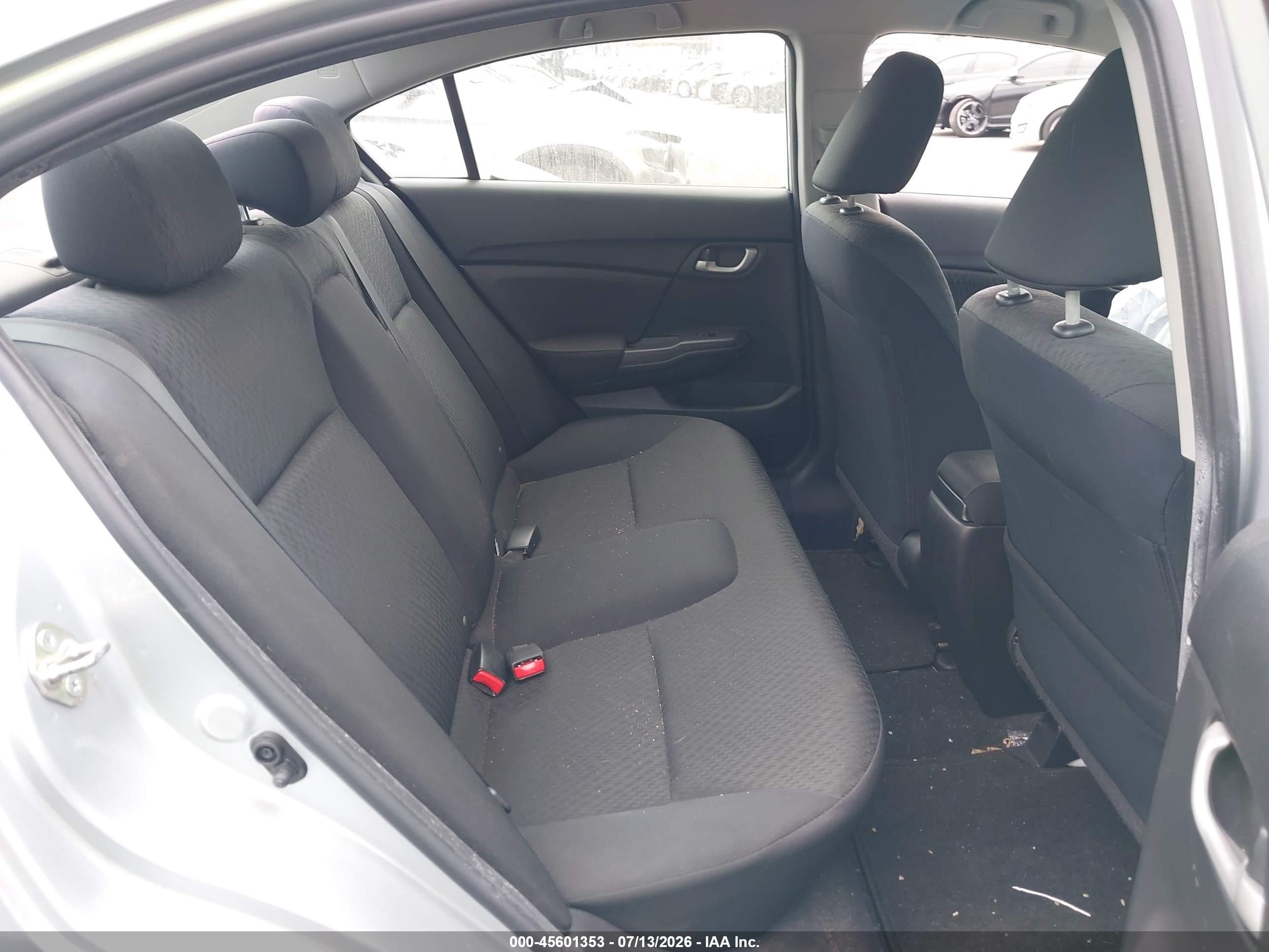 2015 Honda Civic Lx Silver vin: 2HGFB2F52FH534688