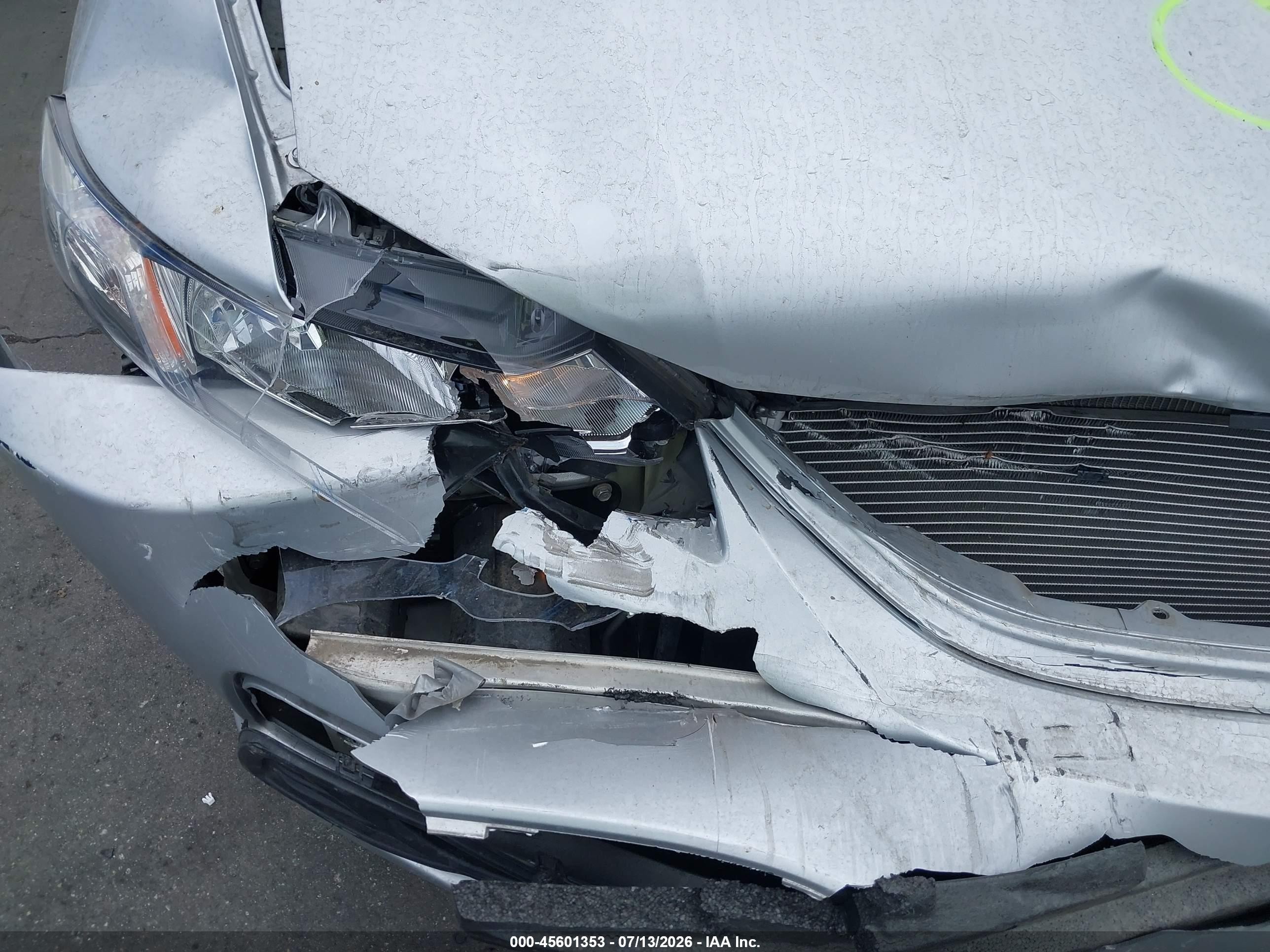 2015 Honda Civic Lx Silver vin: 2HGFB2F52FH534688
