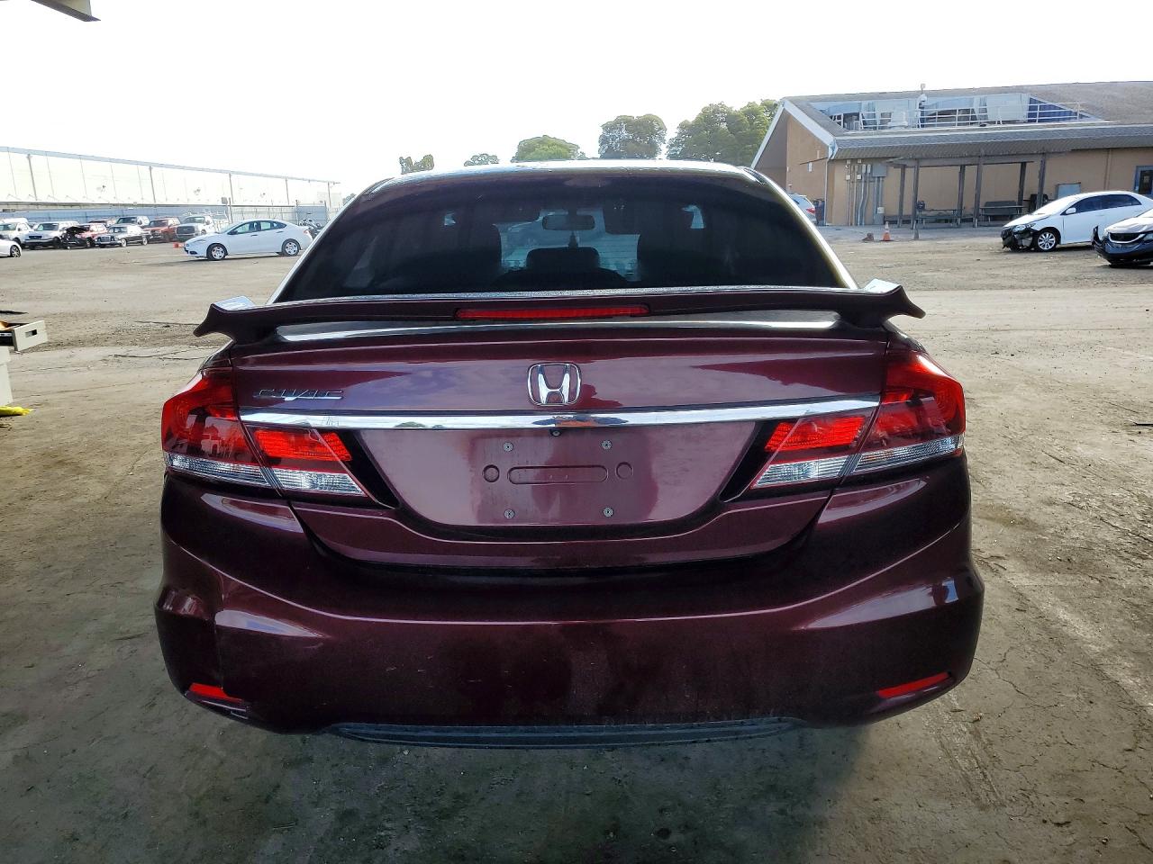 2015 Honda Civic Lx Brown vin: 2HGFB2F52FH537901