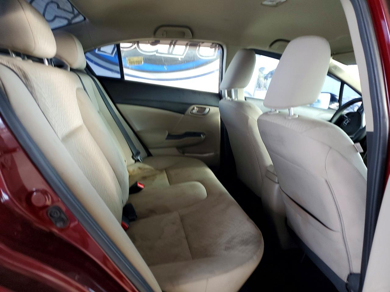 2015 Honda Civic Lx Brown vin: 2HGFB2F52FH537901