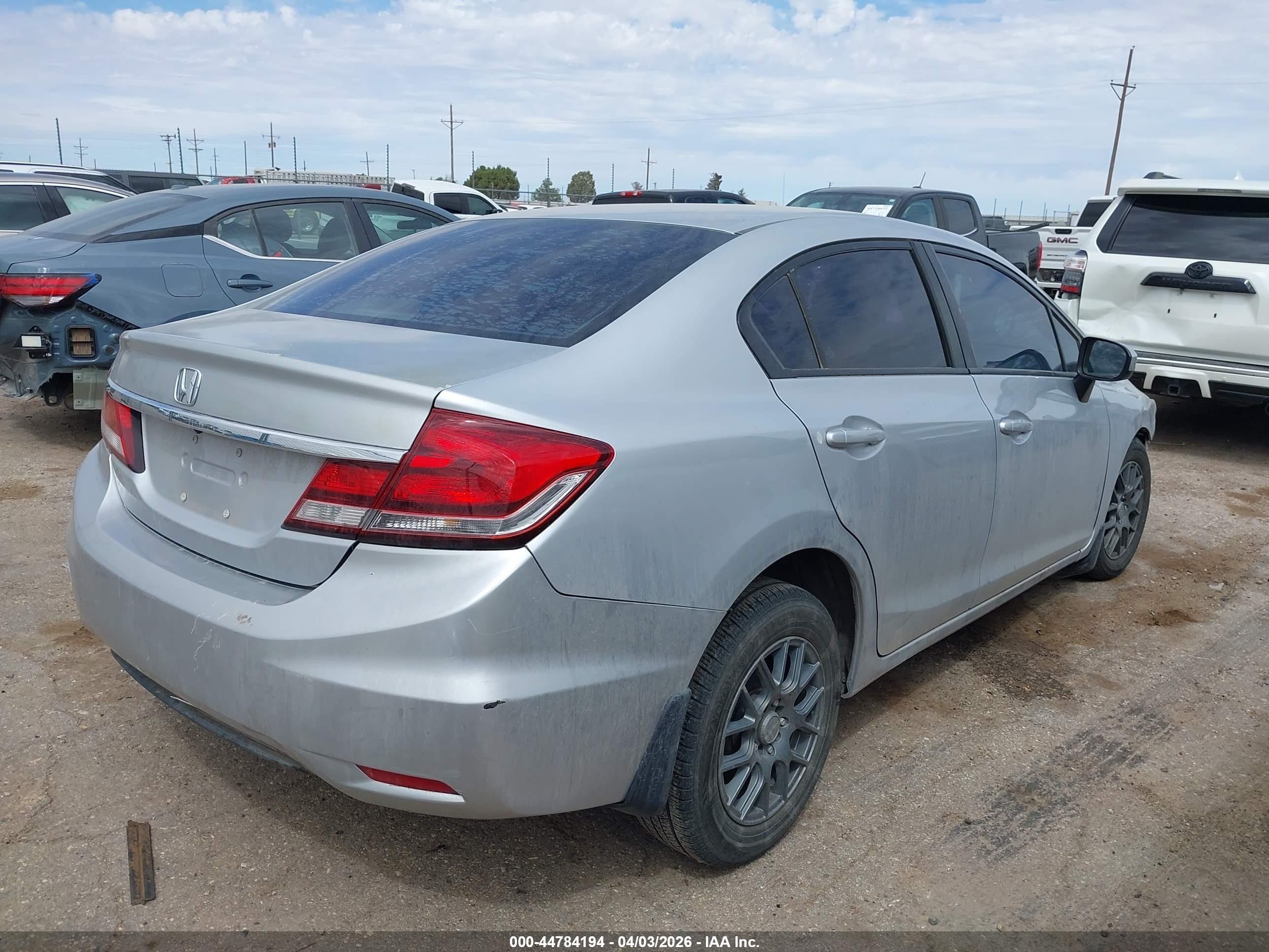 2015 Honda Civic Lx Silver vin: 2HGFB2F52FH546548