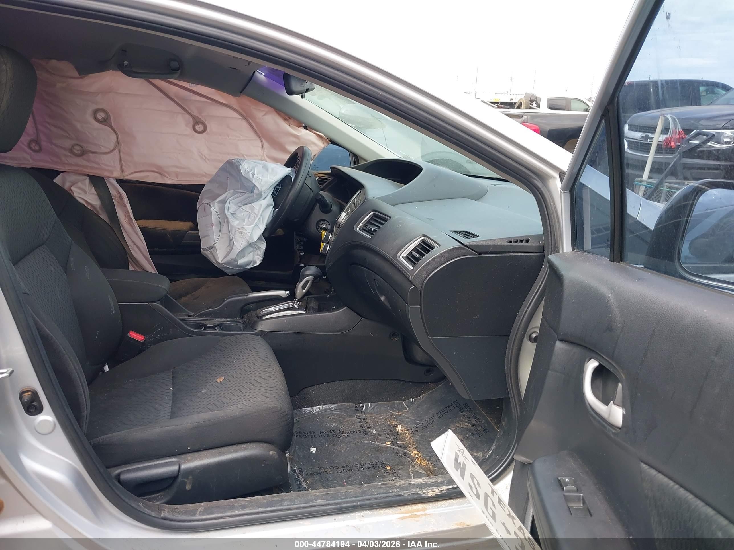 2015 Honda Civic Lx Silver vin: 2HGFB2F52FH546548