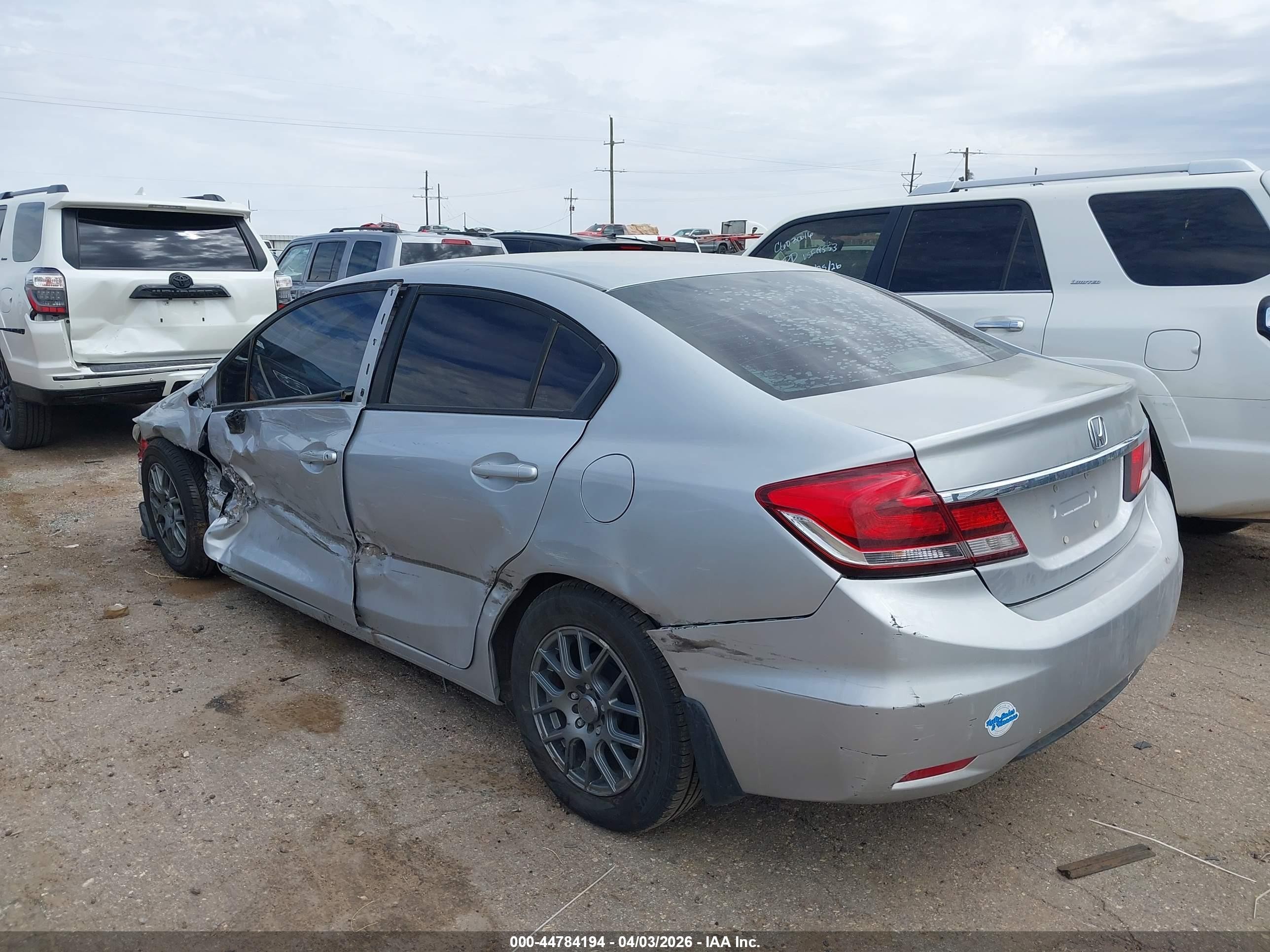 2015 Honda Civic Lx Silver vin: 2HGFB2F52FH546548