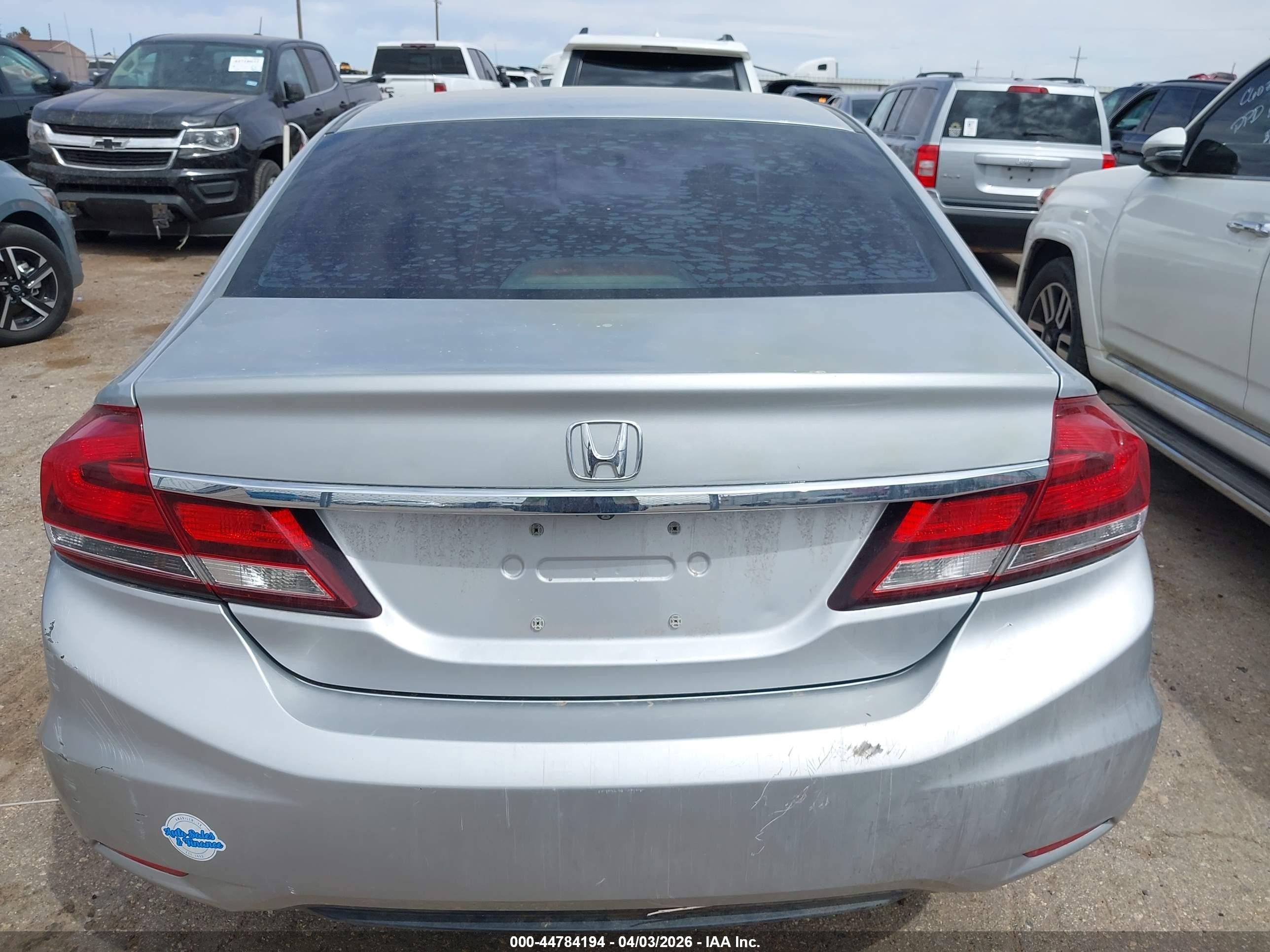 2015 Honda Civic Lx Silver vin: 2HGFB2F52FH546548