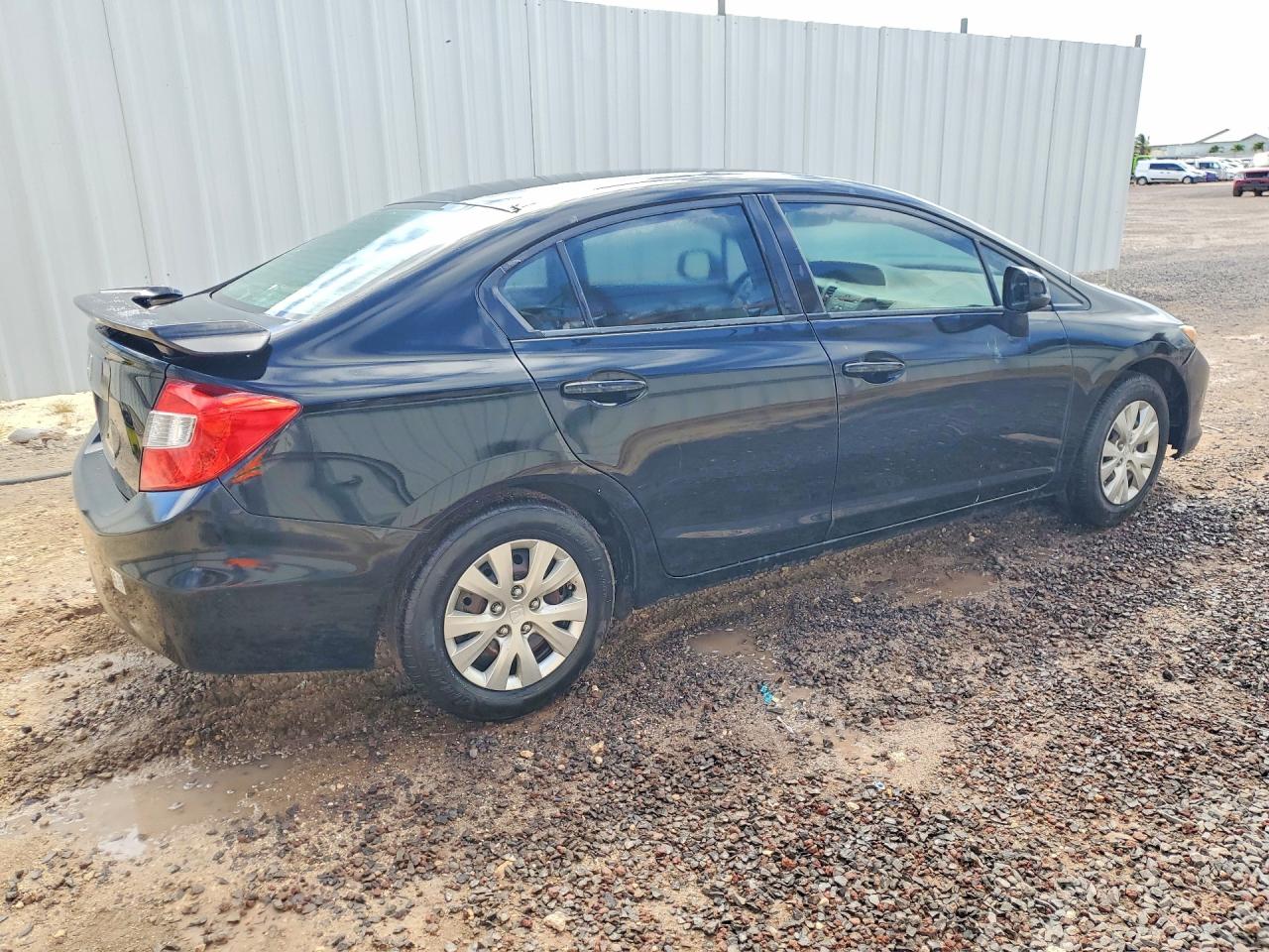 2012 Honda Civic Lx Black vin: 2HGFB2F53CH310812