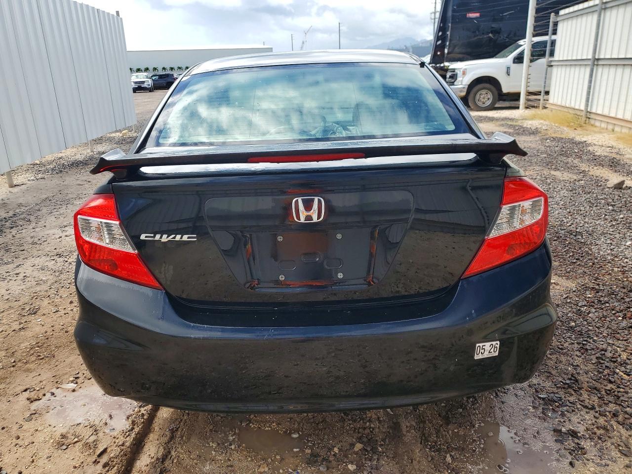 2012 Honda Civic Lx Black vin: 2HGFB2F53CH310812