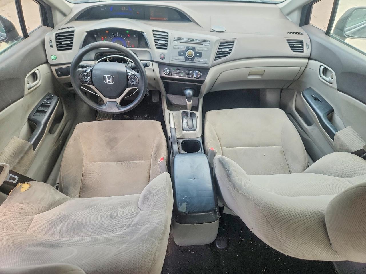 2012 Honda Civic Lx Черный vin: 2HGFB2F53CH310826