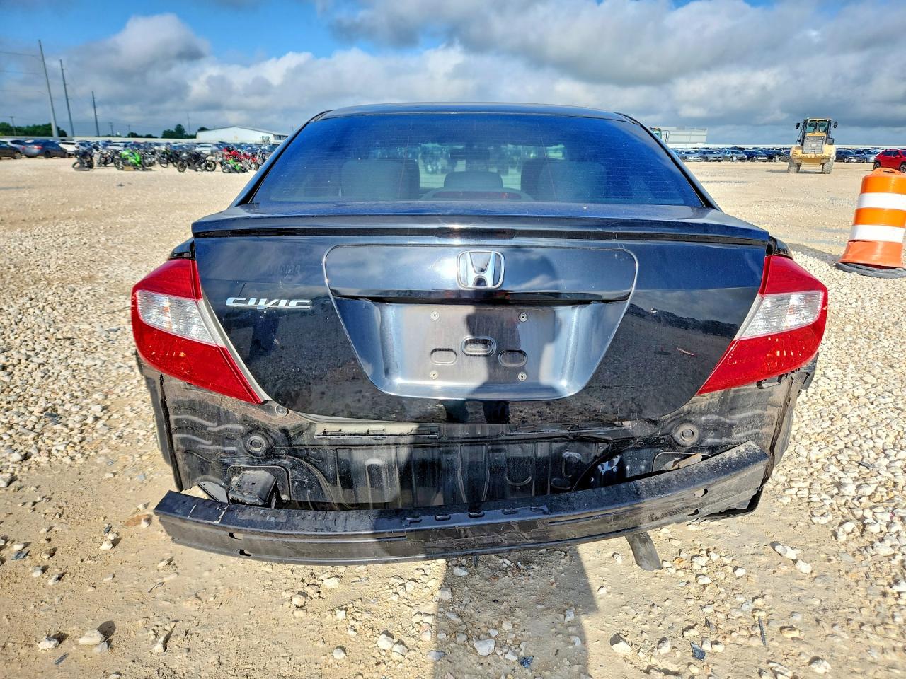 2012 Honda Civic Lx Черный vin: 2HGFB2F53CH312995