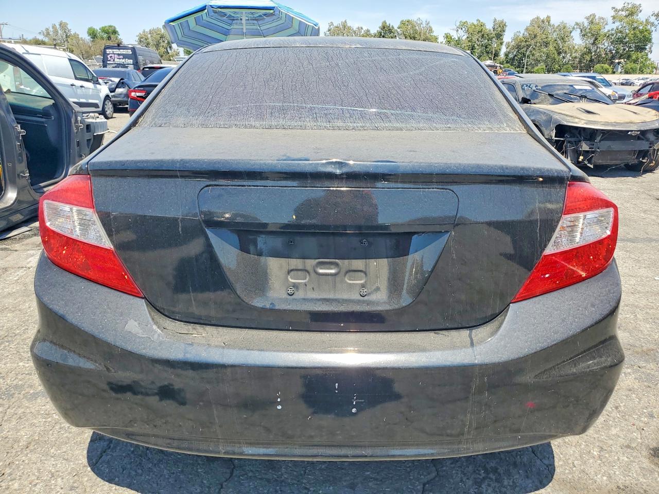 2012 Honda Civic Lx Black vin: 2HGFB2F53CH316237