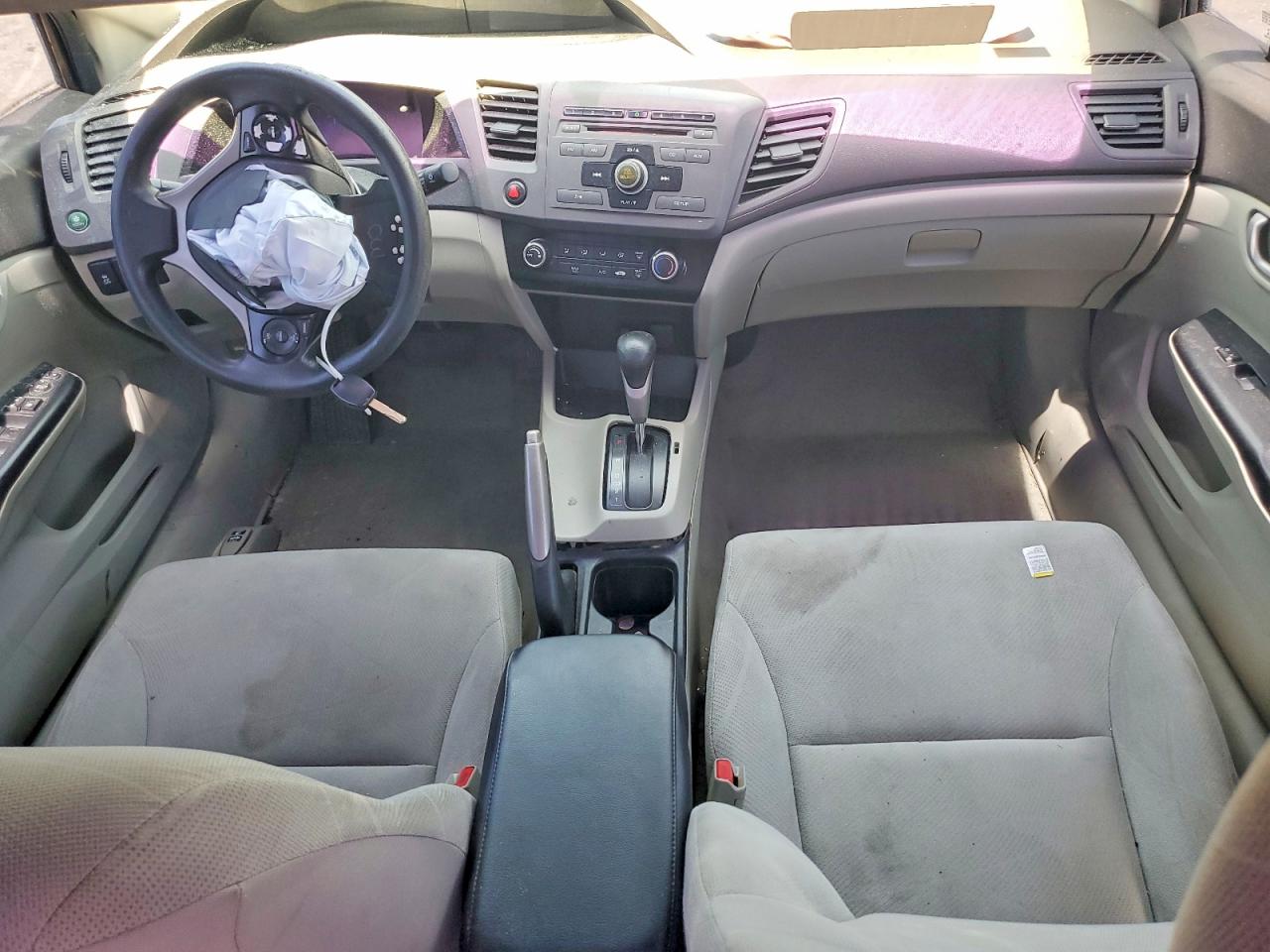 2012 Honda Civic Lx Black vin: 2HGFB2F53CH316237