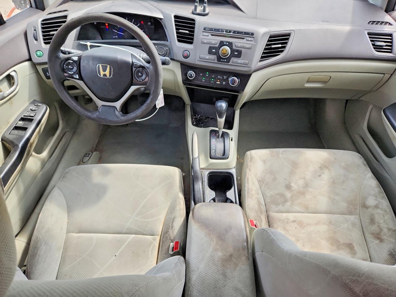 2012 Honda Civic Lx Silver vin: 2HGFB2F53CH323172