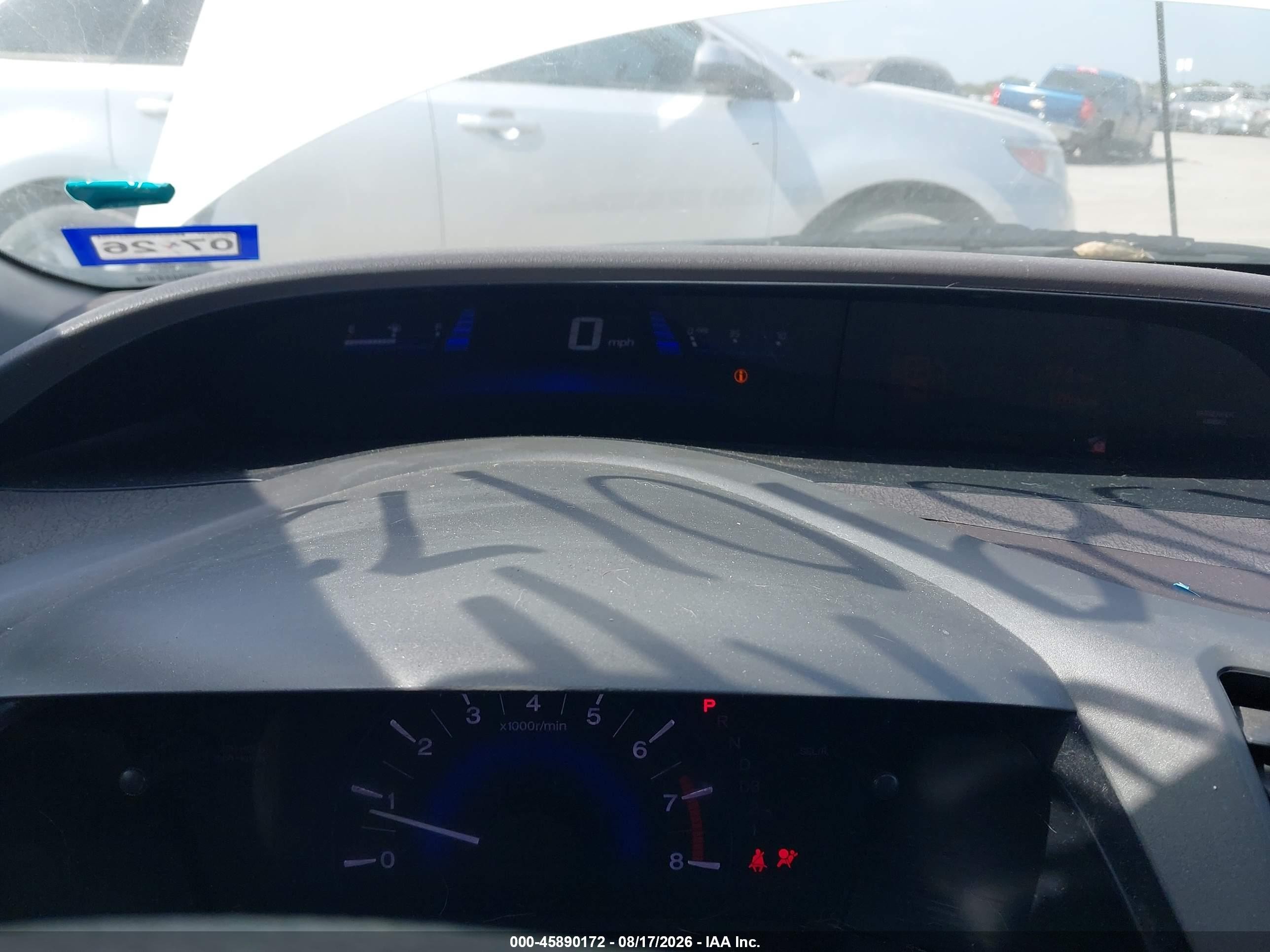 2012 Honda Civic Lx White vin: 2HGFB2F53CH326430