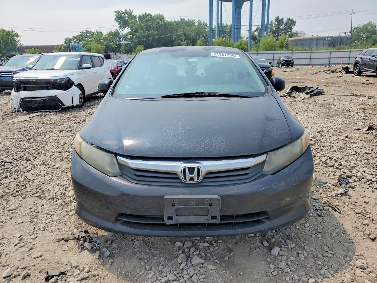 2012 Honda Civic Lx Black vin: 2HGFB2F53CH520357