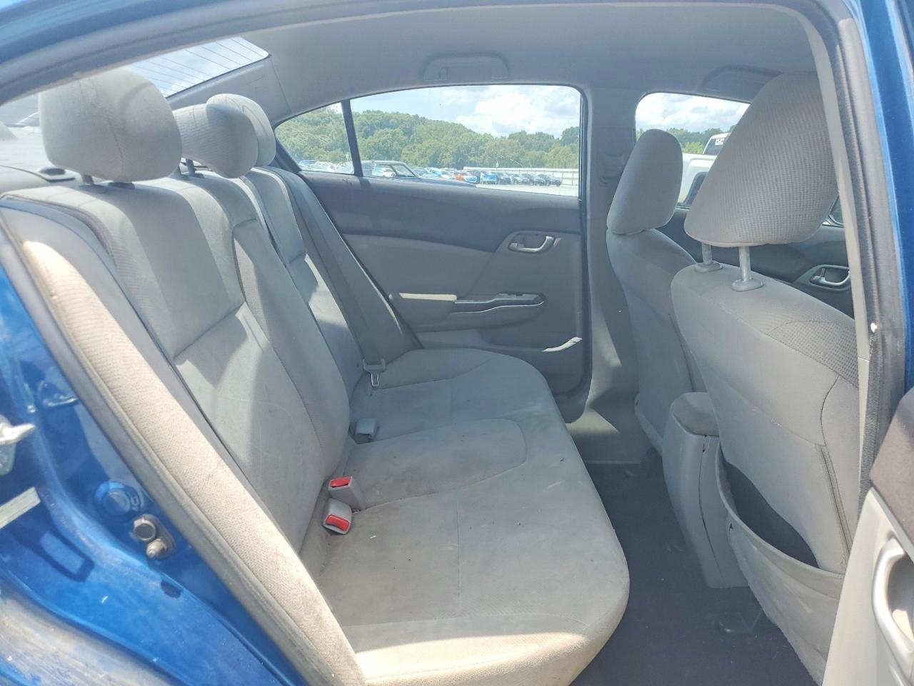 2012 Honda Civic Lx Blue vin: 2HGFB2F53CH536462