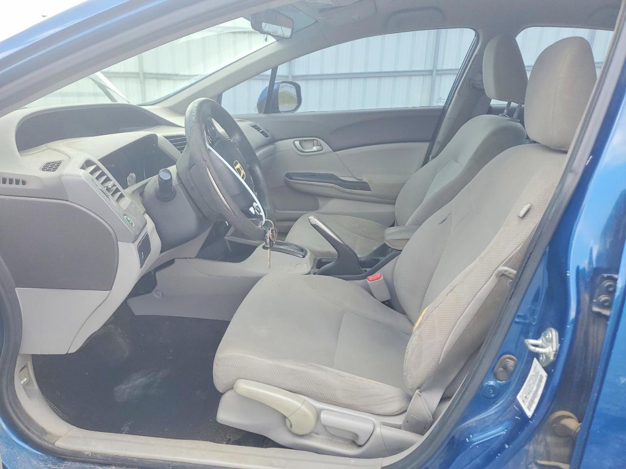 2012 Honda Civic Lx Blue vin: 2HGFB2F53CH536462
