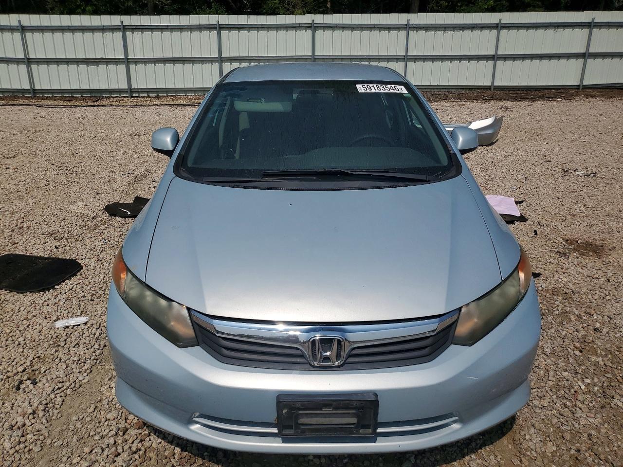 2012 Honda Civic Lx Синий vin: 2HGFB2F53CH542004