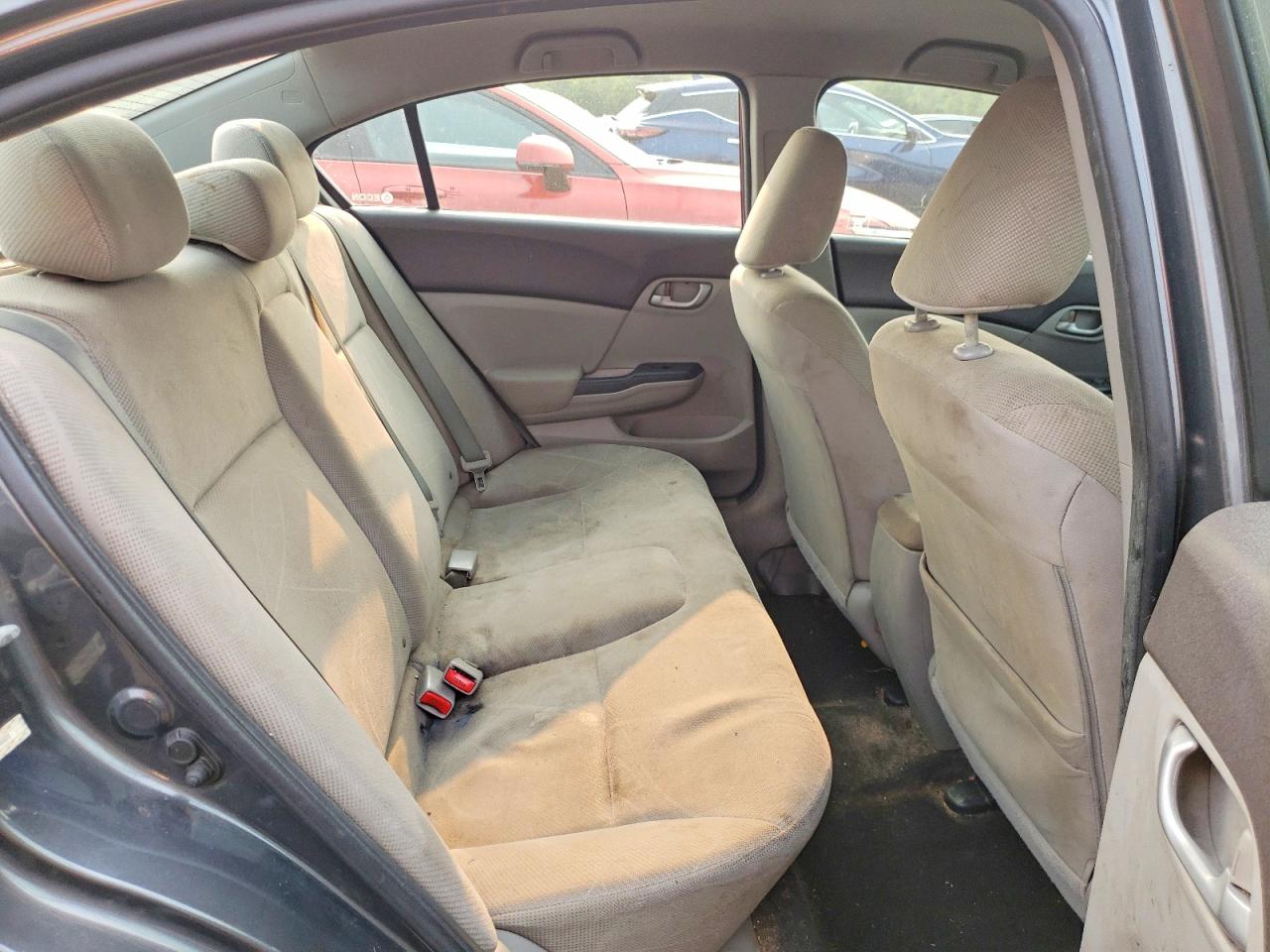 2012 Honda Civic Lx Gray vin: 2HGFB2F53CH558073