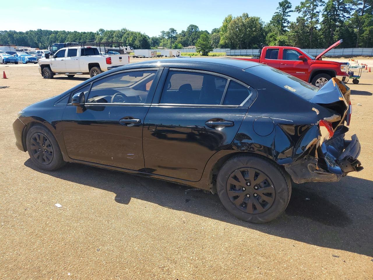 2012 Honda Civic Lx Black vin: 2HGFB2F53CH568358