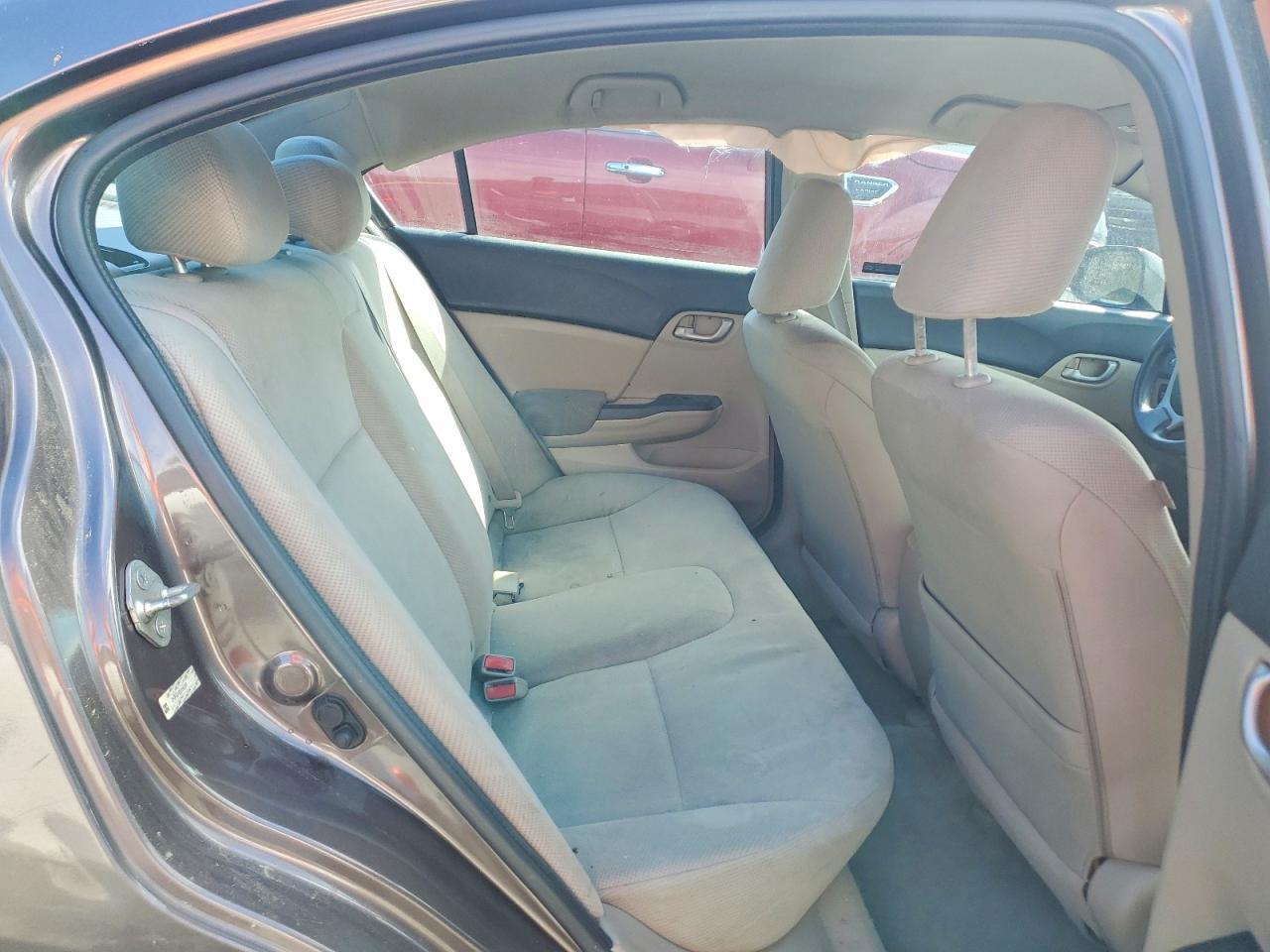 2012 Honda Civic Lx Brown vin: 2HGFB2F53CH569316