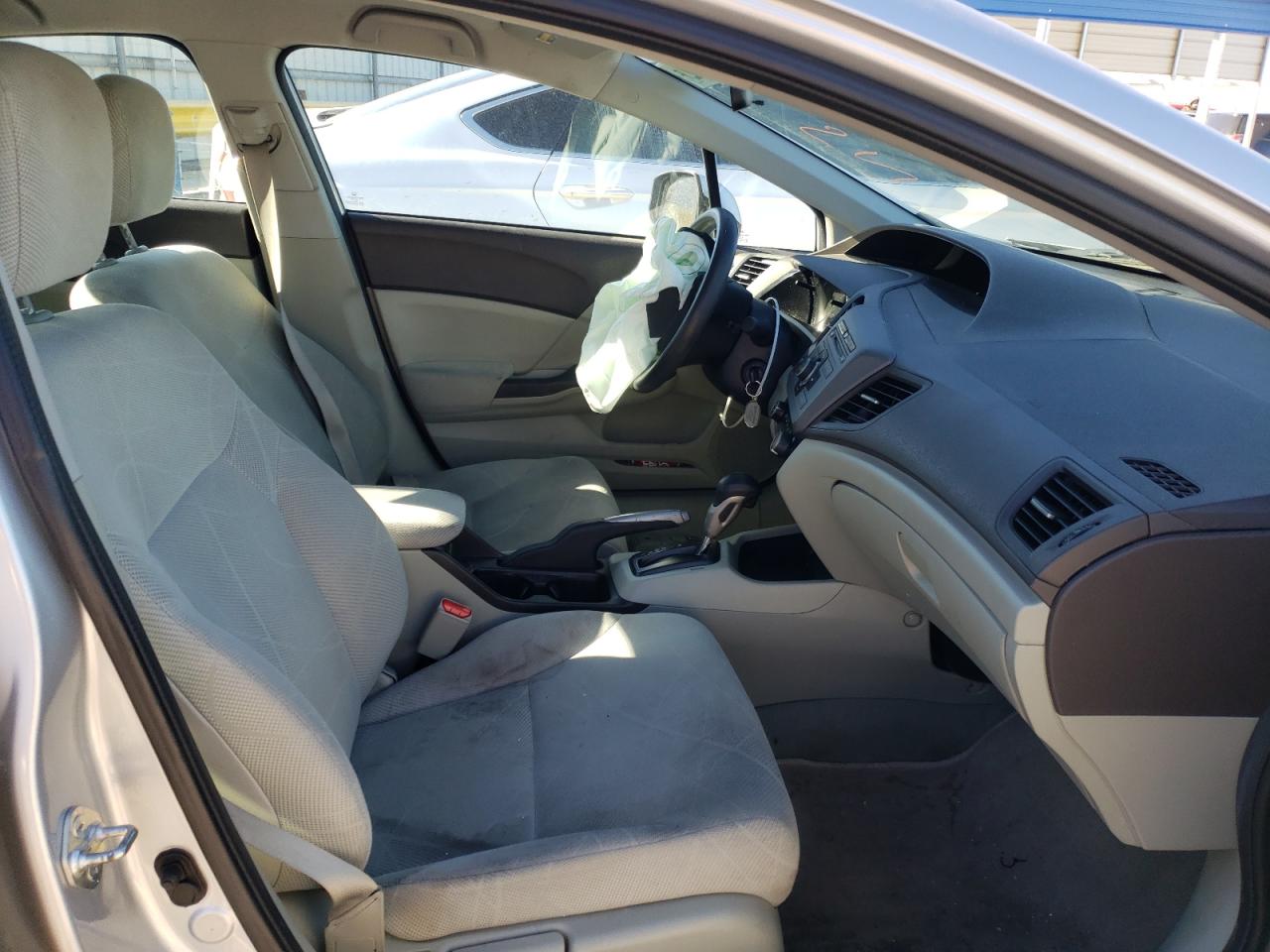 2012 Honda Civic Lx Серебряный vin: 2HGFB2F53CH588061