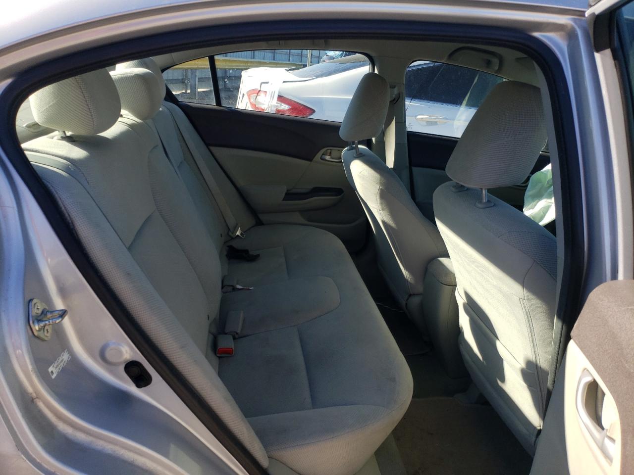 2012 Honda Civic Lx Серебряный vin: 2HGFB2F53CH588061