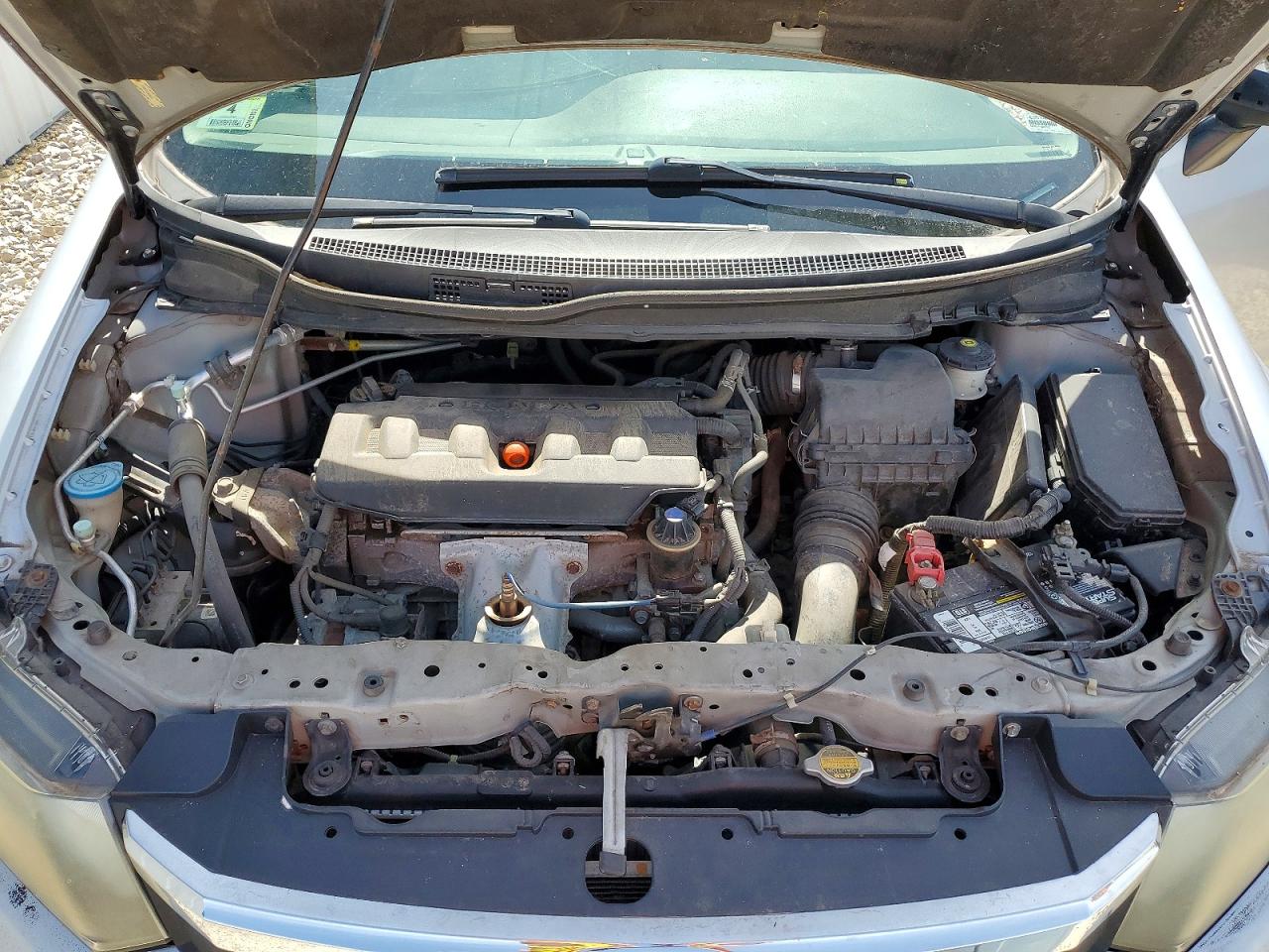 2012 Honda Civic Lx Серебряный vin: 2HGFB2F53CH588061