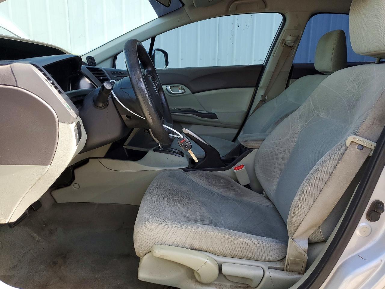 2012 Honda Civic Lx Серебряный vin: 2HGFB2F53CH588061