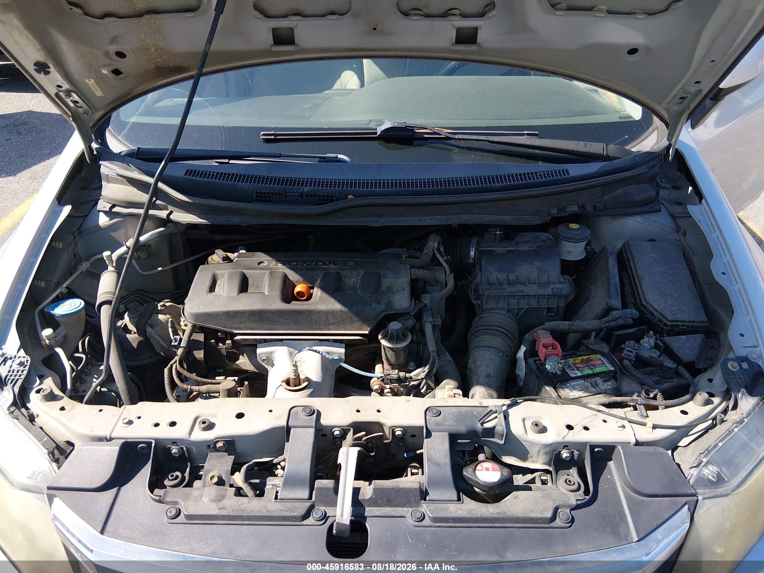 2012 Honda Civic Lx Silver vin: 2HGFB2F53CH589419