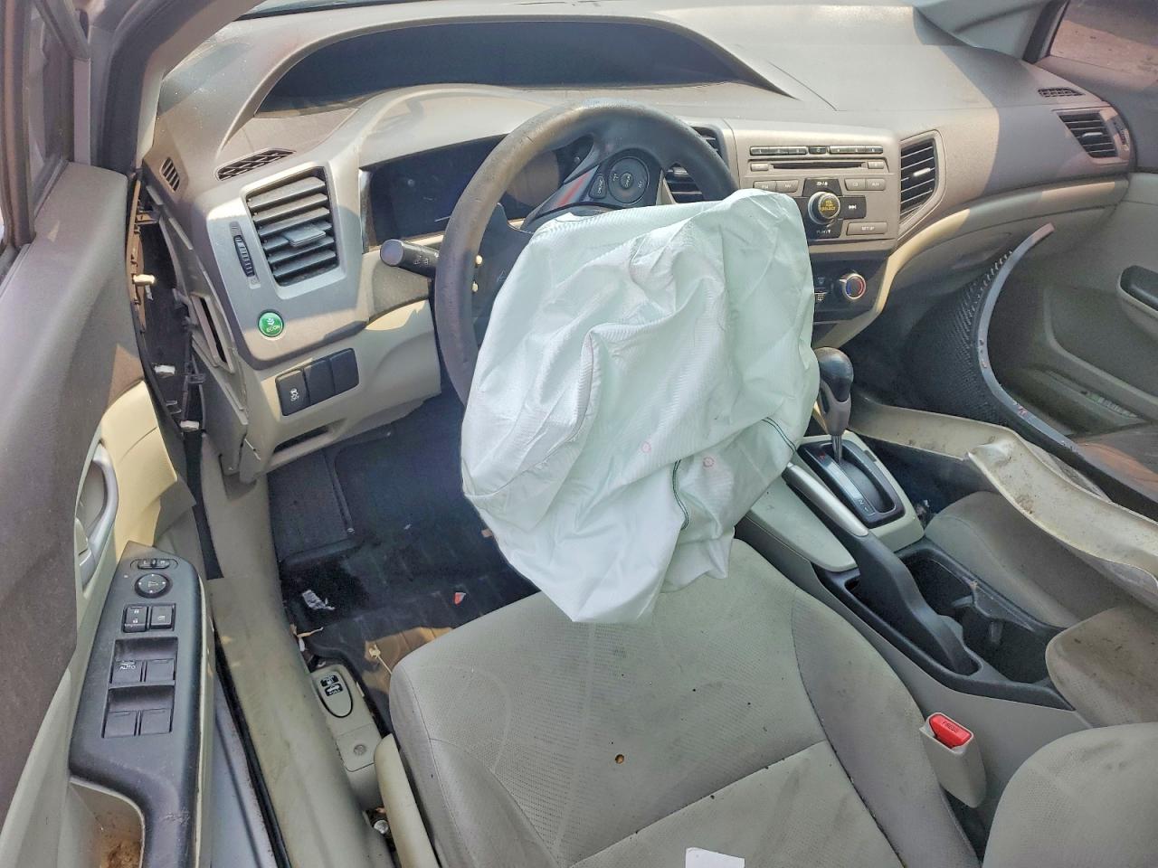 2012 Honda Civic Lx Silver vin: 2HGFB2F53CH591655
