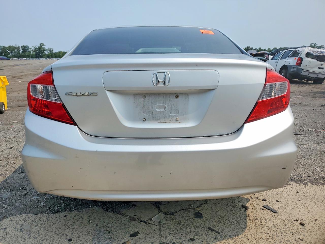 2012 Honda Civic Lx Silver vin: 2HGFB2F53CH591655