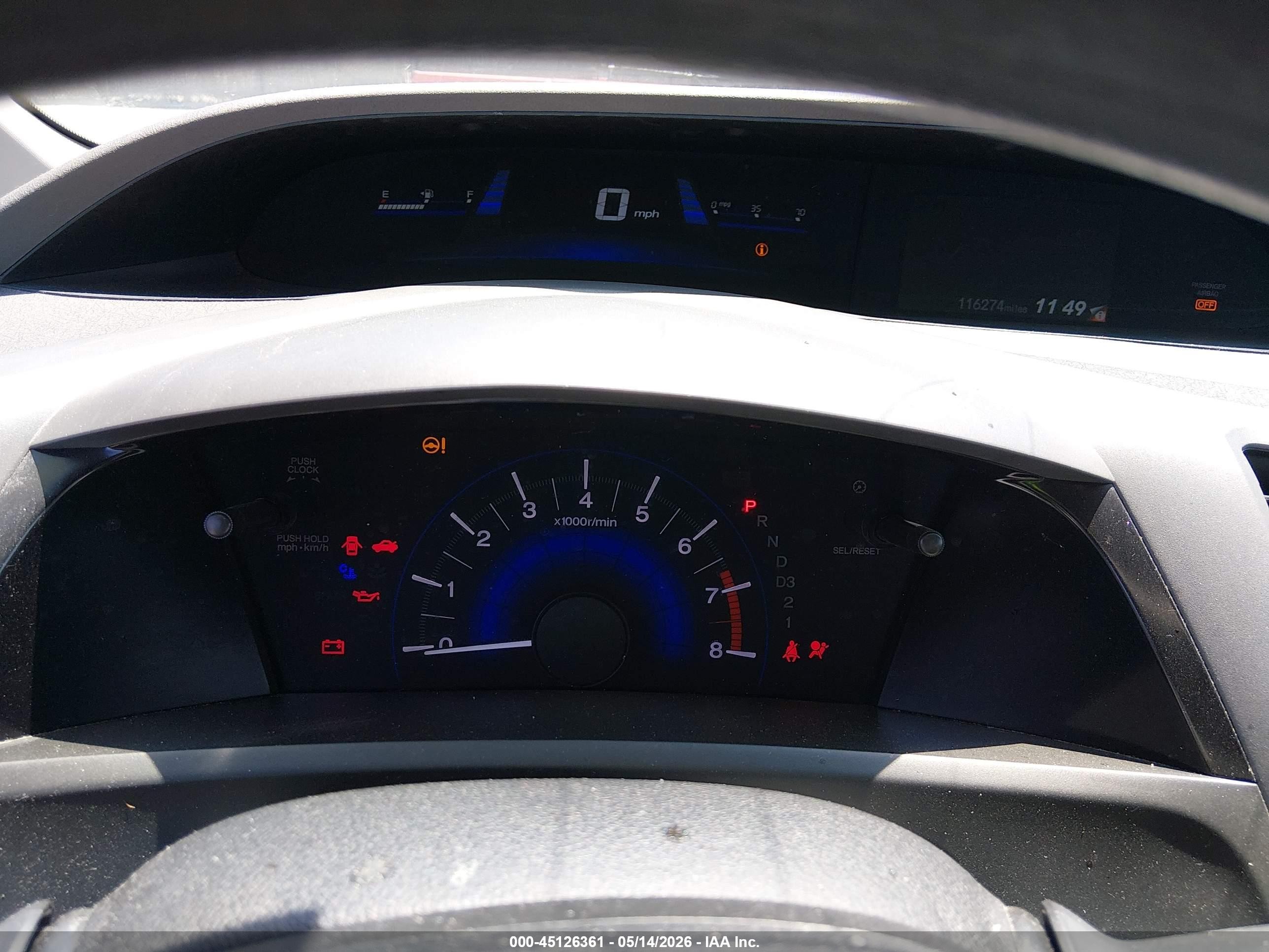 2012 Honda Civic Lx Black vin: 2HGFB2F53CH599495