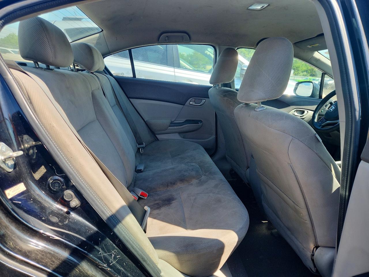 2012 Honda Civic Lx Черный vin: 2HGFB2F53CH602718