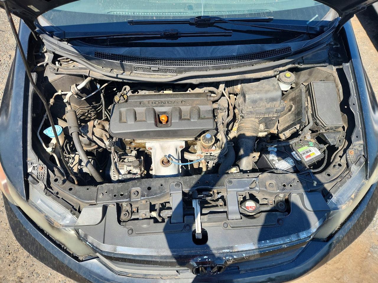 2012 Honda Civic Lx Черный vin: 2HGFB2F53CH602718