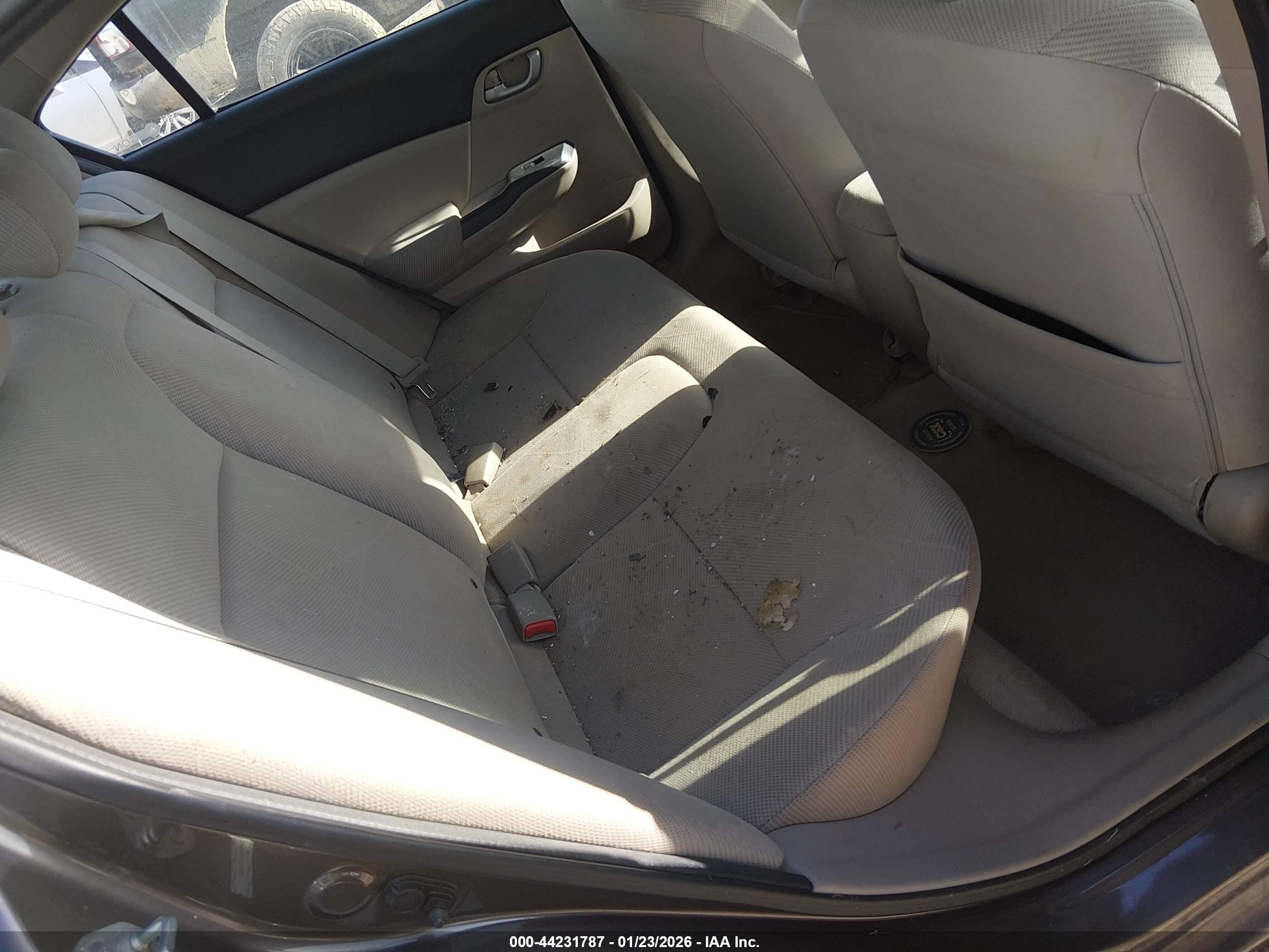 2012 Honda Civic Lx Бежевый vin: 2HGFB2F53CH604341