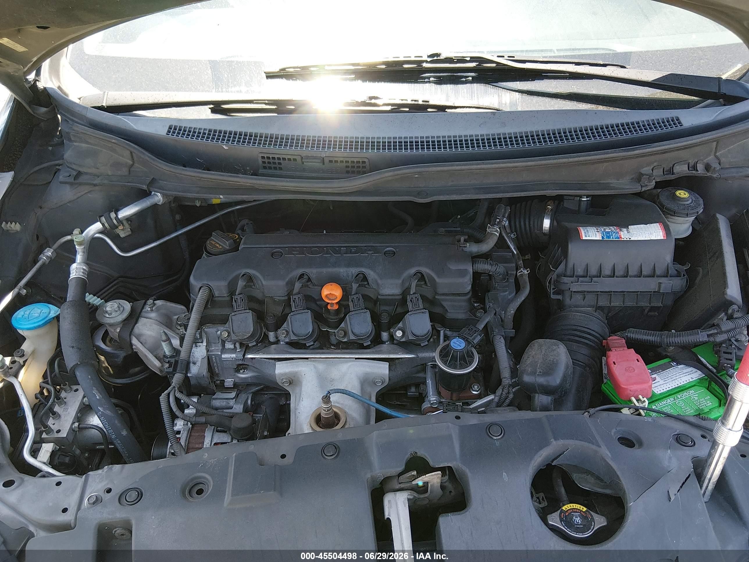 2013 Honda Civic Lx Gray vin: 2HGFB2F53DH507724