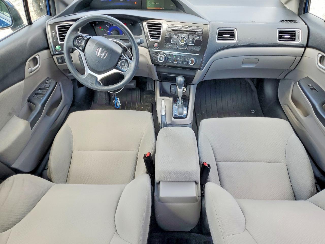 2013 Honda Civic Lx Blue vin: 2HGFB2F53DH510607