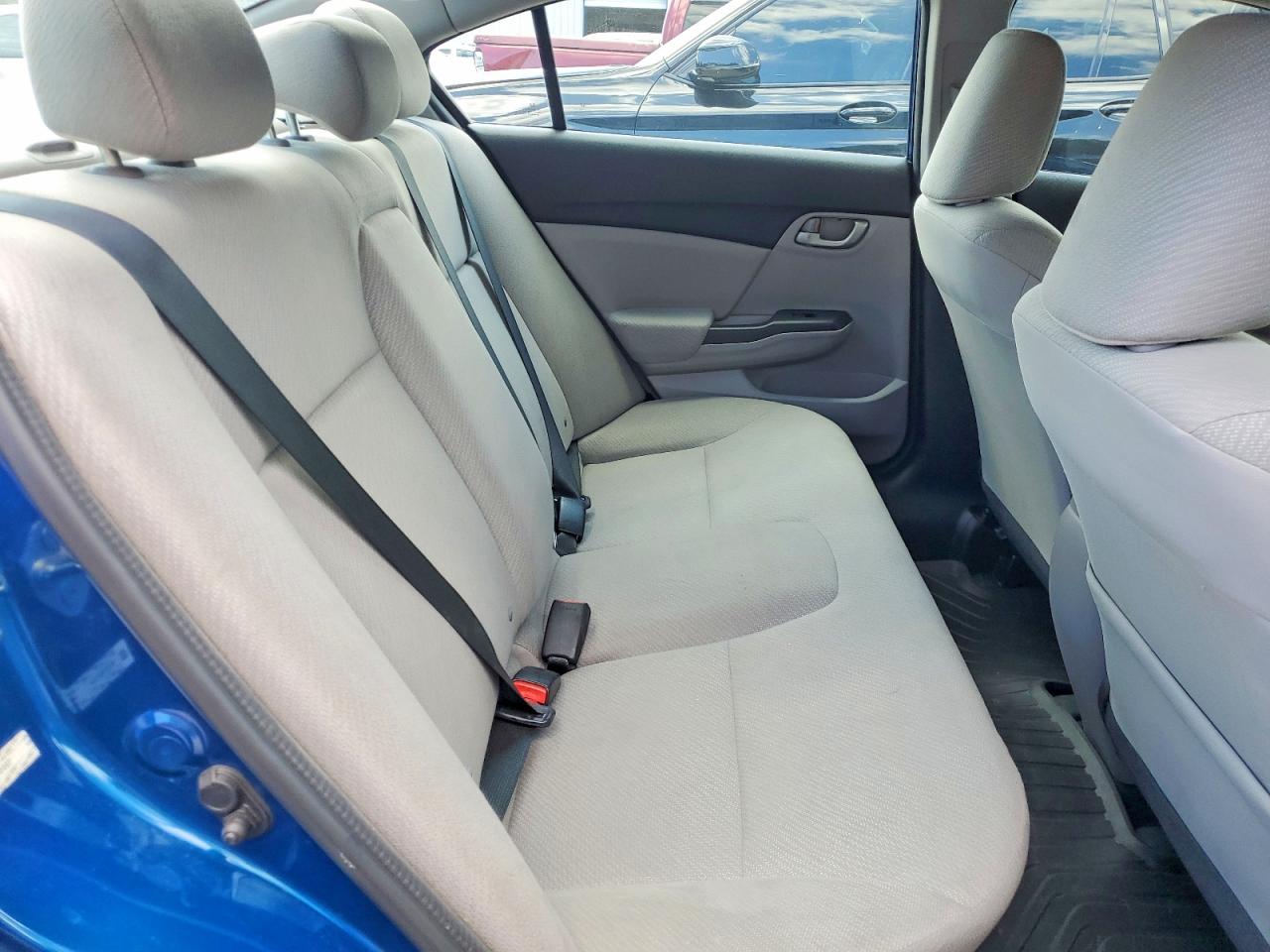 2013 Honda Civic Lx Blue vin: 2HGFB2F53DH510607